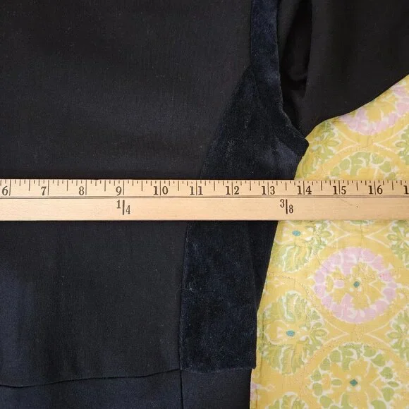 Reiss Juniors Women’s Lulu Velvet Panel Ponte Sheath Long Sleeve Dress Size 2 - Picture 7 of 10